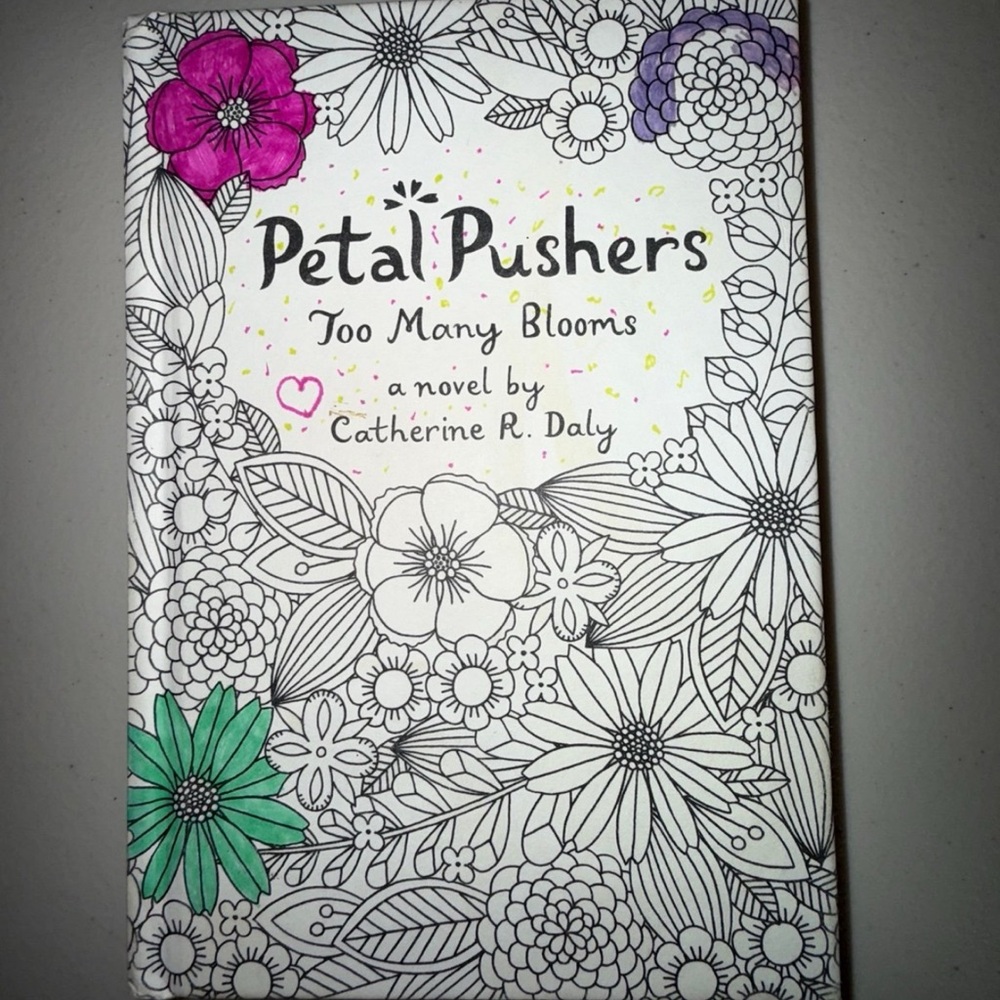 Petal Pushers Novel with Floral Cover